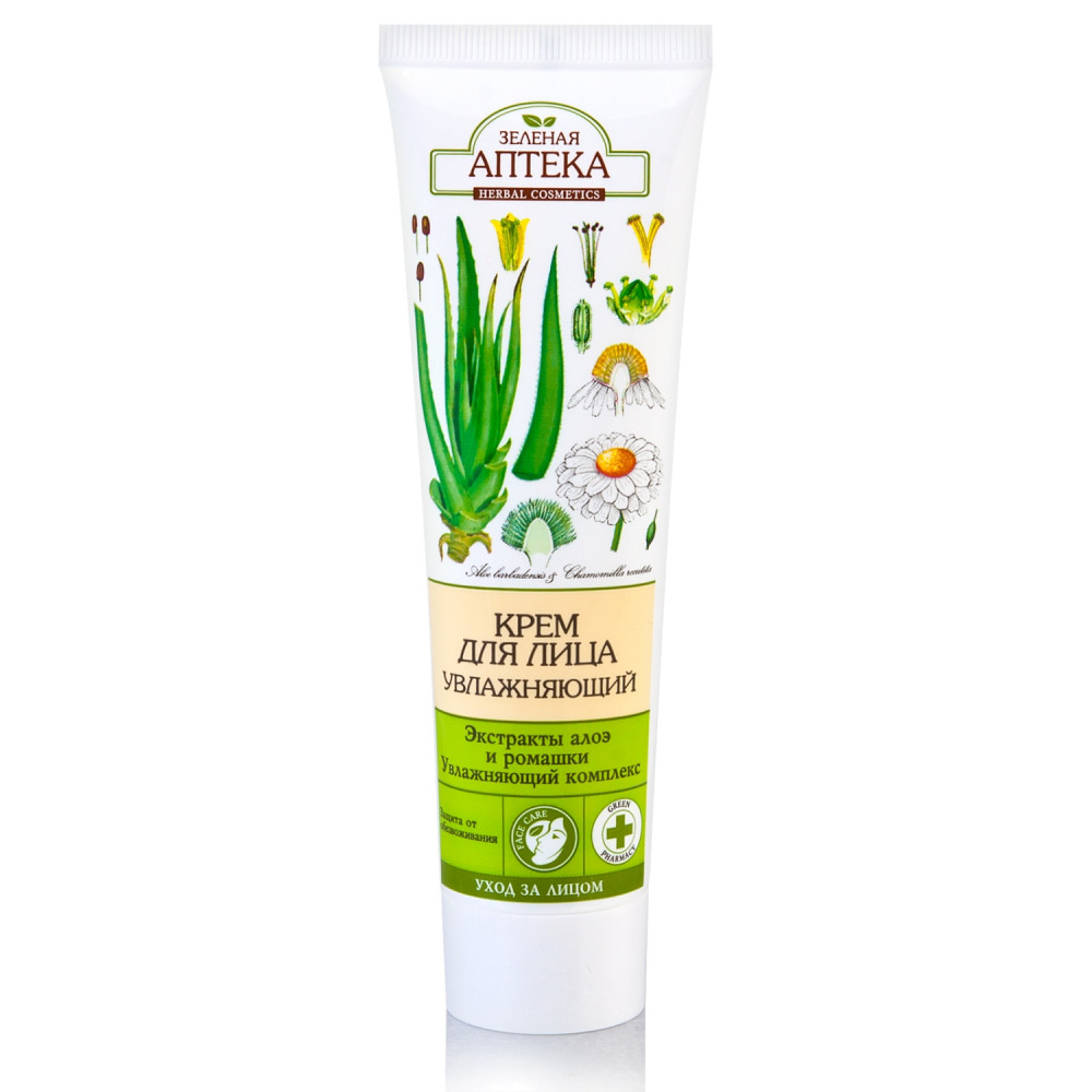 ZELENAYA A. 100ML KREM DLYA LISA ALOE